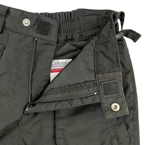 Columbia Ski Snowboard Convert Pants Youth 10/12 Black Winter Insulated Outdoor - Picture 3 of 11